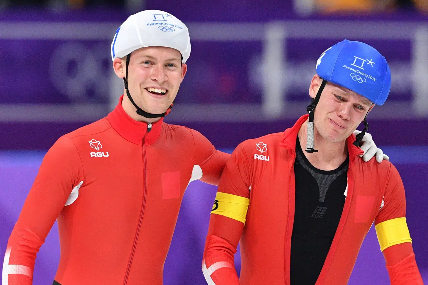 Speedskateren Viktor Hald Thorup leverede et flot resultat ved vinter-OL, mens curlingholdene begge endte sidst. Scanpix/Mladen Antonov