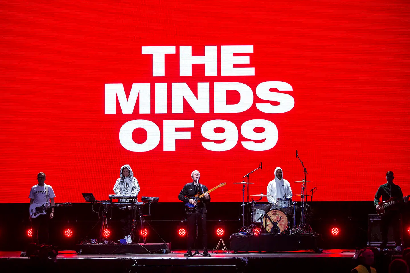 Det danske band The Minds of 99 optræder til Zulu Awards 2018 i Royal Arena.