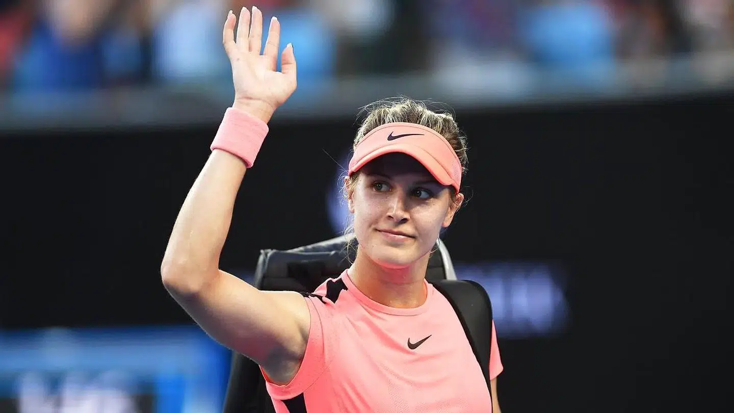 Eugenie Bouchard faldt i 2015 i et dunkelt træningslokale og fik hjernerystelse. Nu forlanger hun 'millioner og atter millioner' af arrangørerne af US Open.