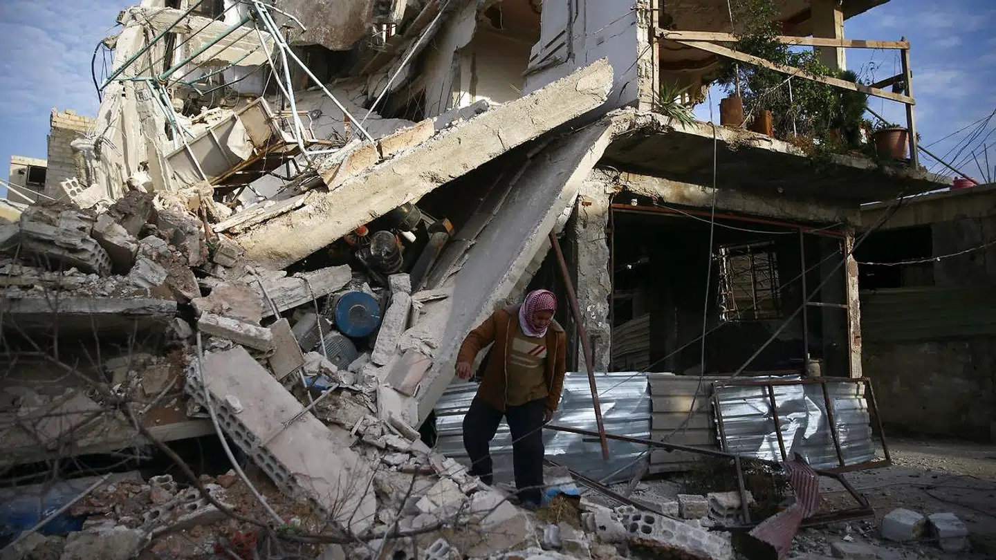 Det østlige Ghouta i udkanten af Damaskus. Den 20. februar.