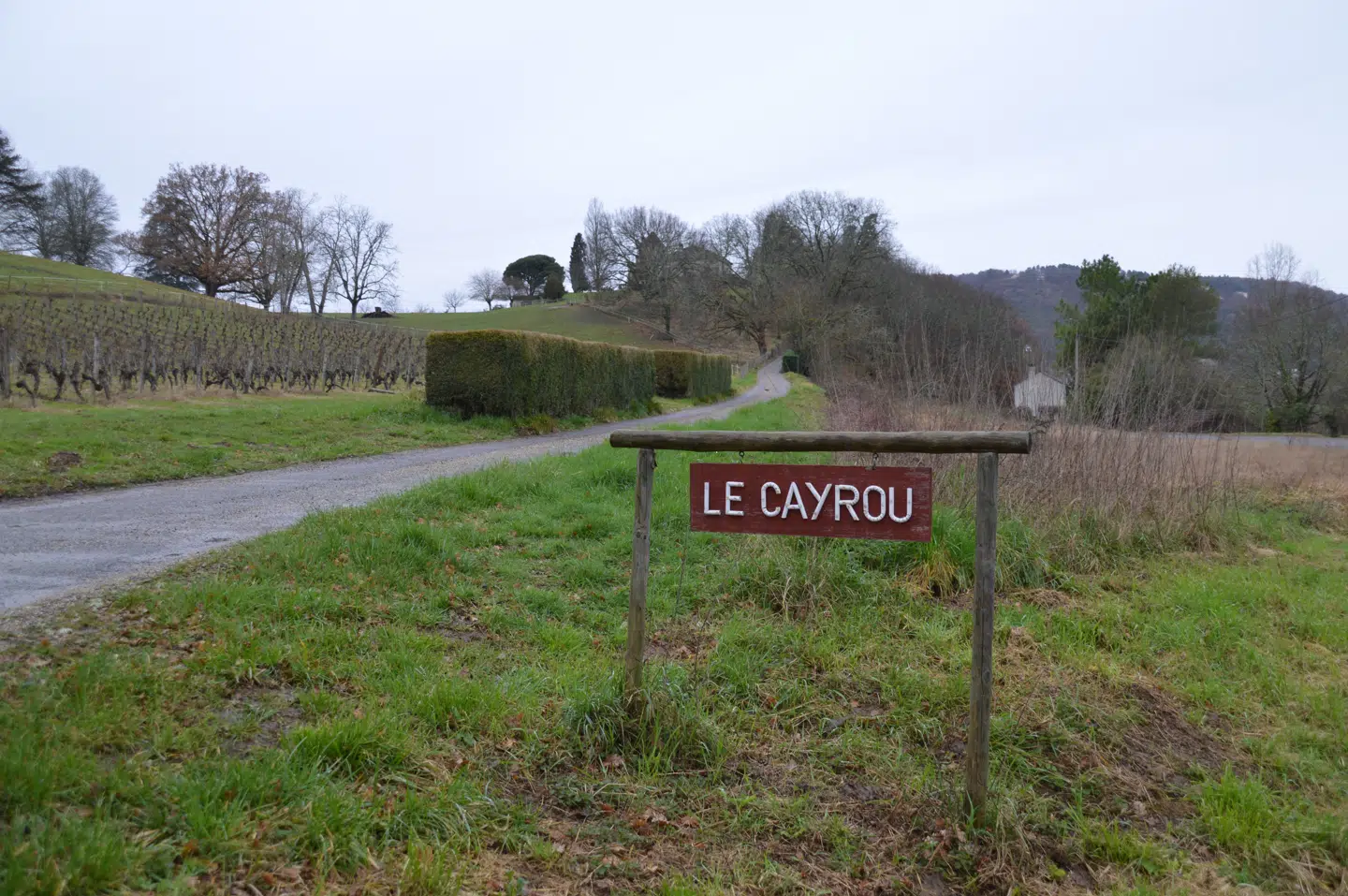 Le Cayrou, Monpezat-familiens gamle slot, der ligger i Albas – naboby til Cayx.