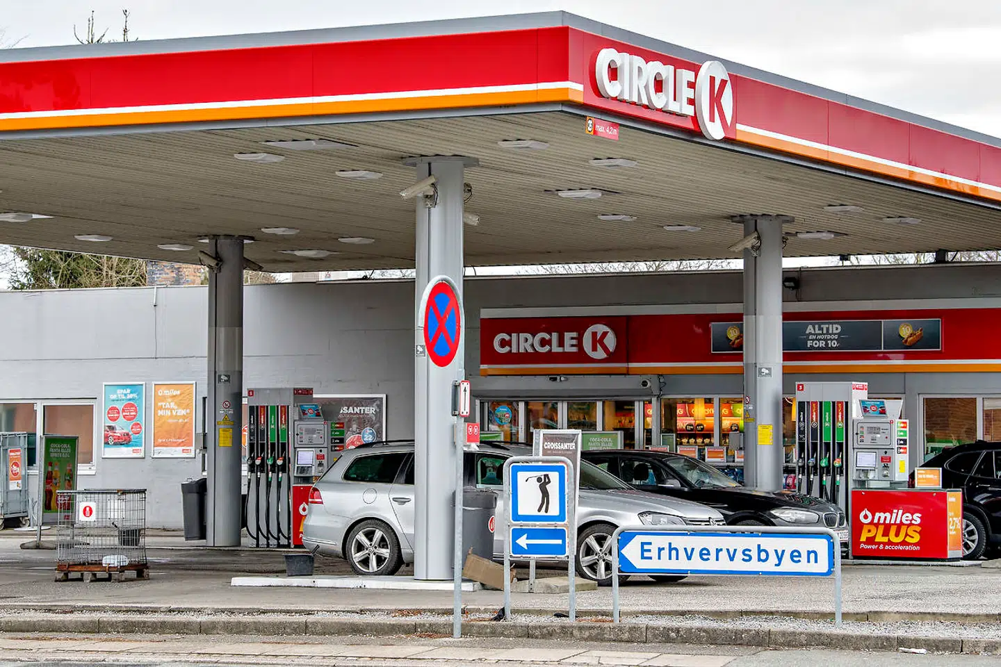 Circle K-station på Bidstrupvej i Birkerød.