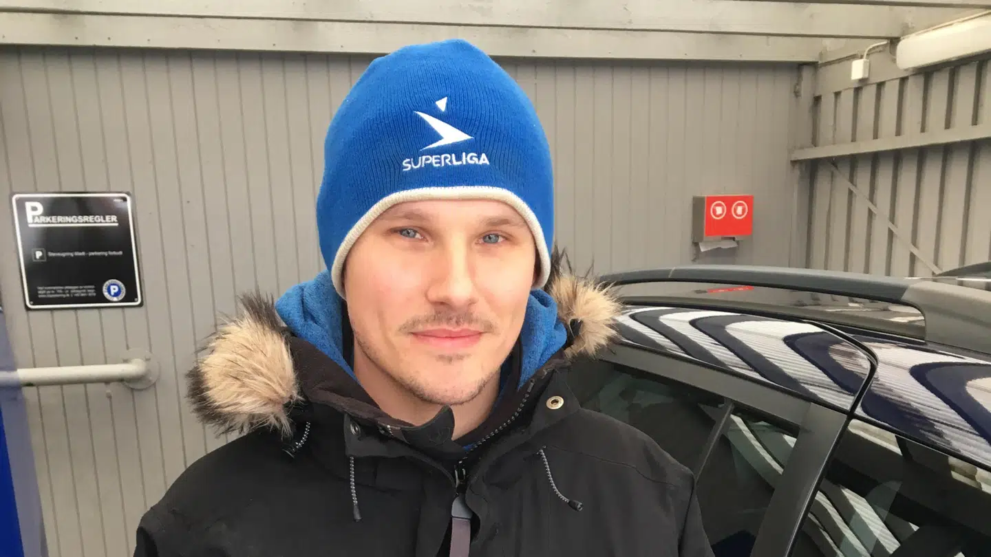 Kasper Nielsen ved Cirkel K i Birkerød.