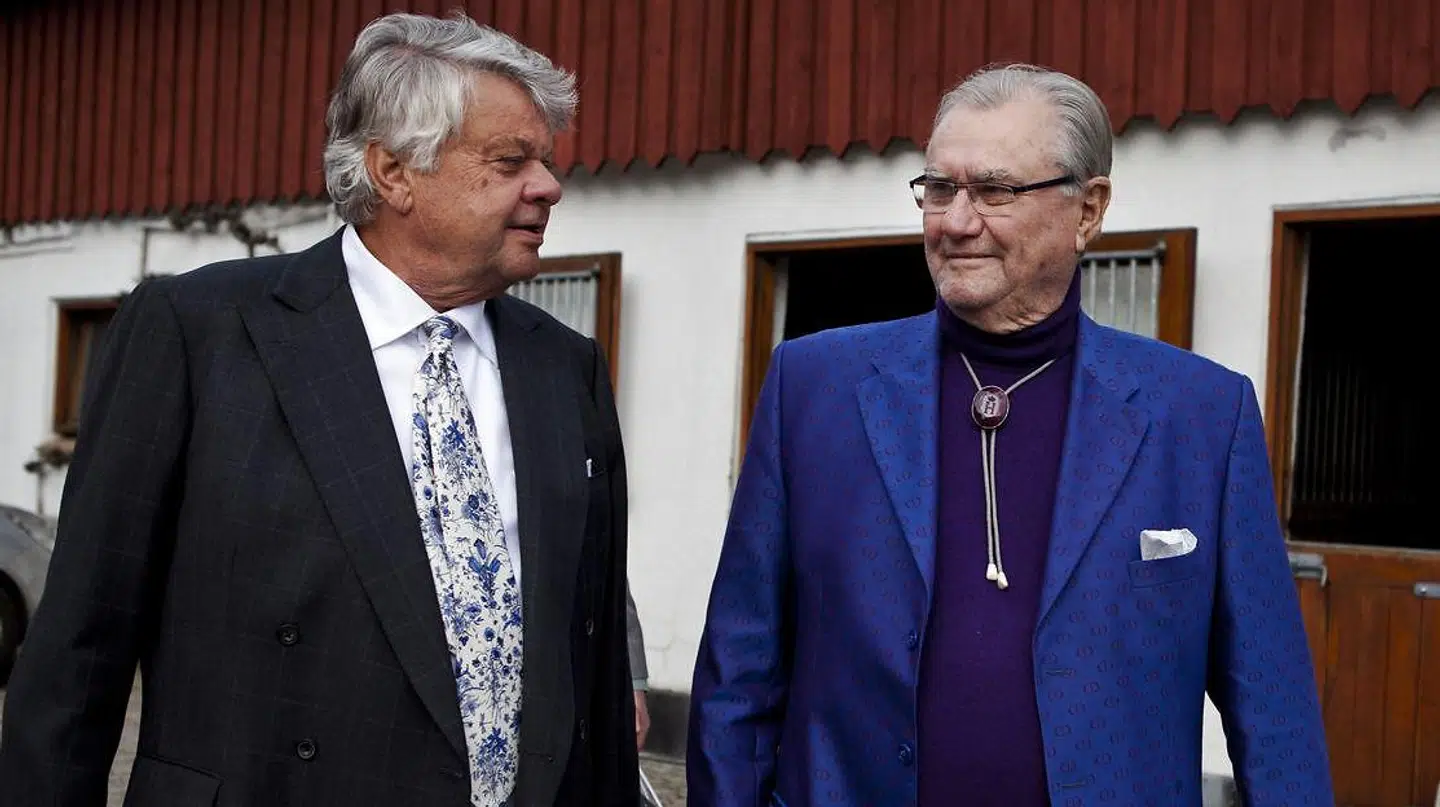 Christian Kjær og prins Henrik ved førstnævntes 70-års fødselsdag i 2013.