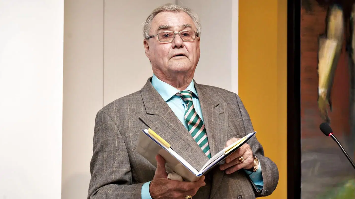 "Ensomme Gamles Værns" protektor Prins Henrik læser op af egne digte i forbindelse med Ensomme Gamles Værns 100-års jubilæums-konference i Vartov i København, torsdag den 14. oktober 2010. Hans Kongelige Højhed Prins Henrik sov tirsdag den 13. februar kl. 23.18 stille ind på Fredensborg Slot, skriver Kongehuset i en pressemeddelse, onsdag den 14. februar 2018.. (Foto: Marie Hald/Scanpix 2018)