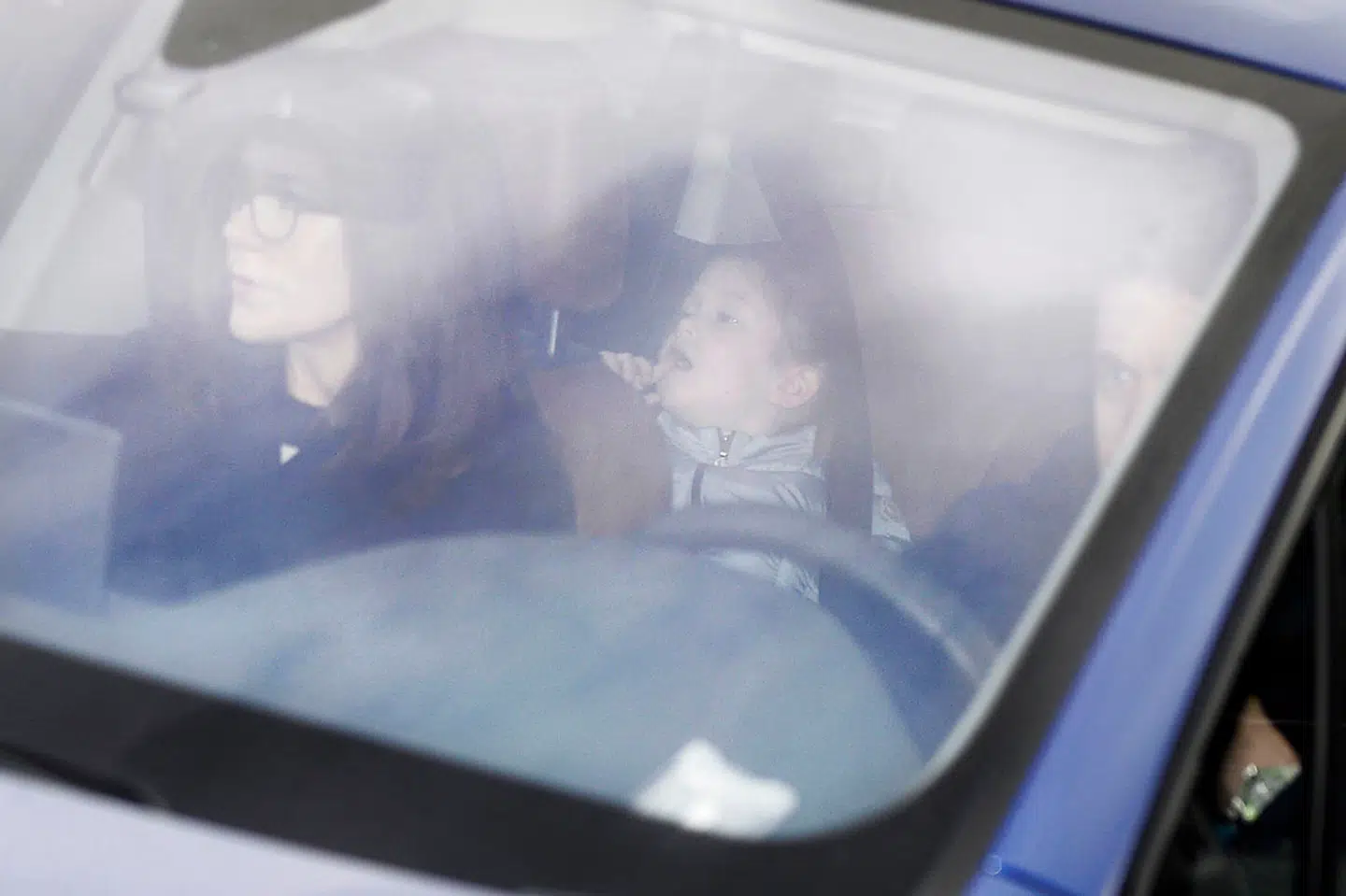 Kronprins Frederik og kronprinsesse Mary ankommer til Fredensborg slot tirsdag den 13. februar 2018.