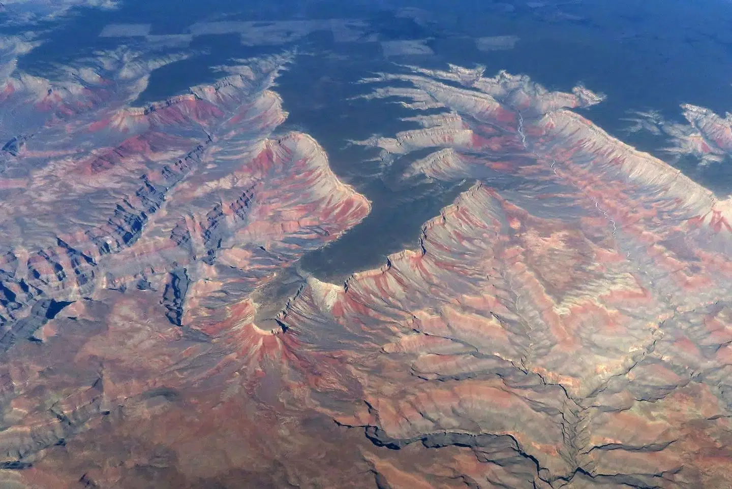 (FILES) this file photo taken on February 15, 2017, shows an aerial view of the Grand Canyon in Arizona. Three British tourists have been killed in a US helicopter crash after the chopper went down in the Grand Canyon, Britain's foreign ministry said late on February 11, 2018. A further three British people and the pilot were injured when the accident happened at around 5:20 pm (0020 GMT) on February 10. / AFP PHOTO / RHONA WISE