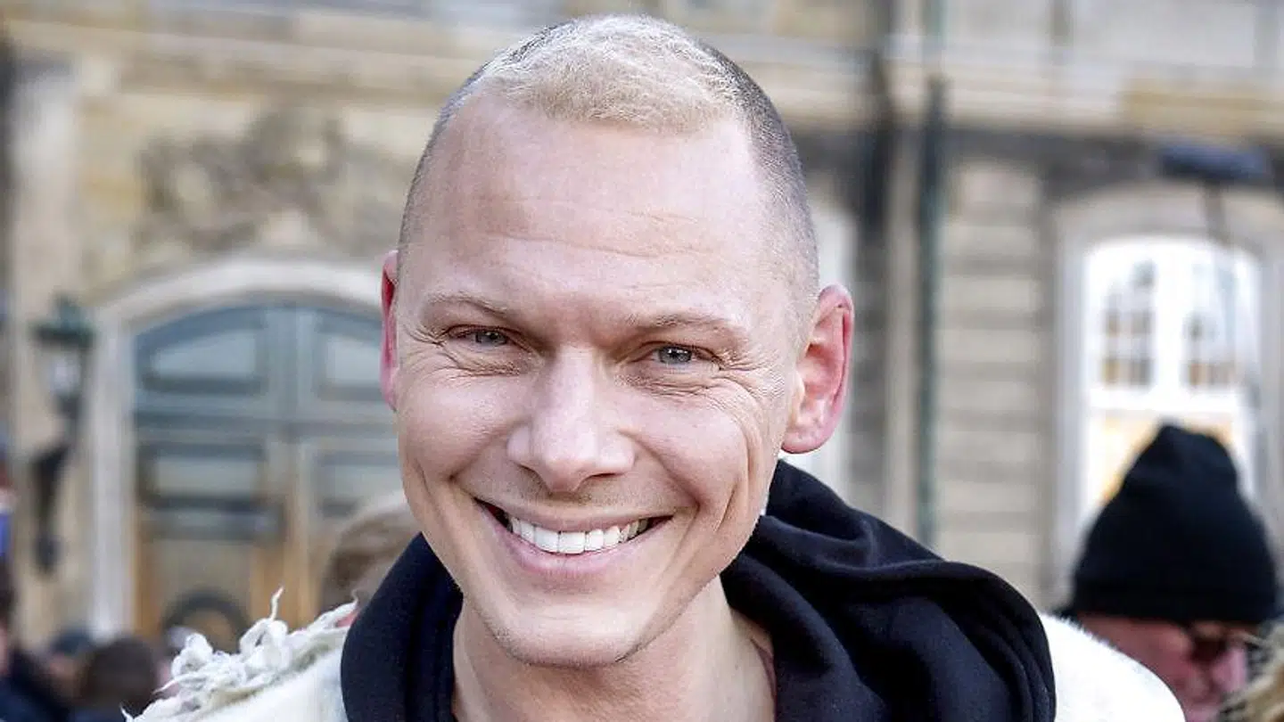 Jimm Lyngvild hat fået en tatovering i ansigtet.