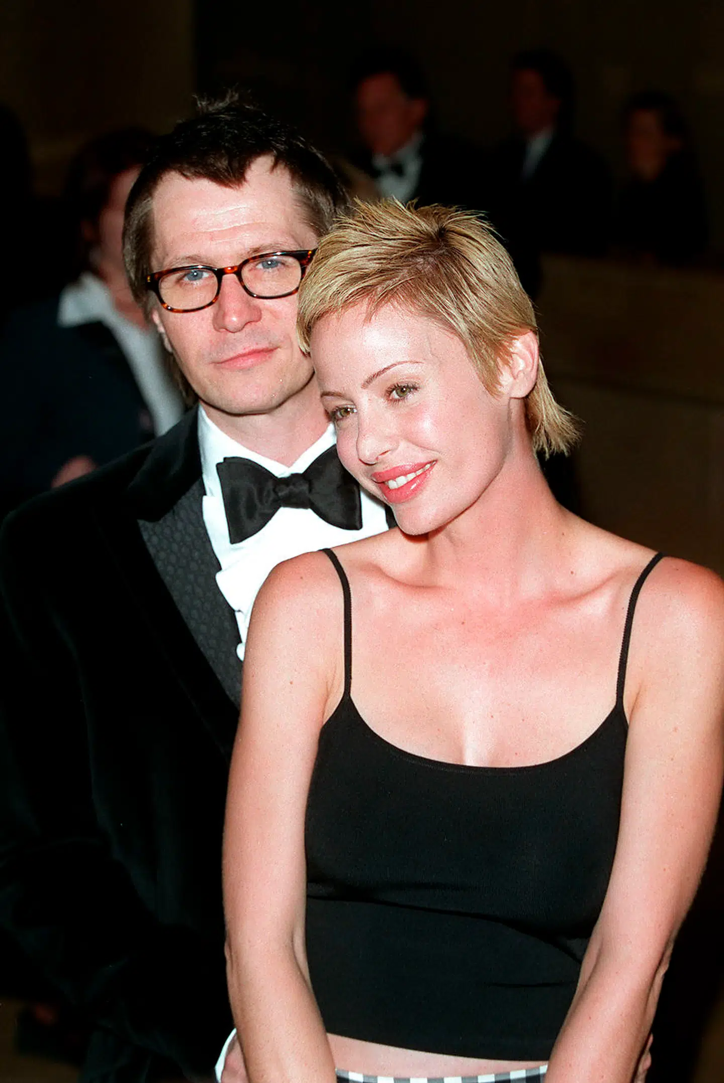 Gary Oldman og Donya Fiorentino i 2000.