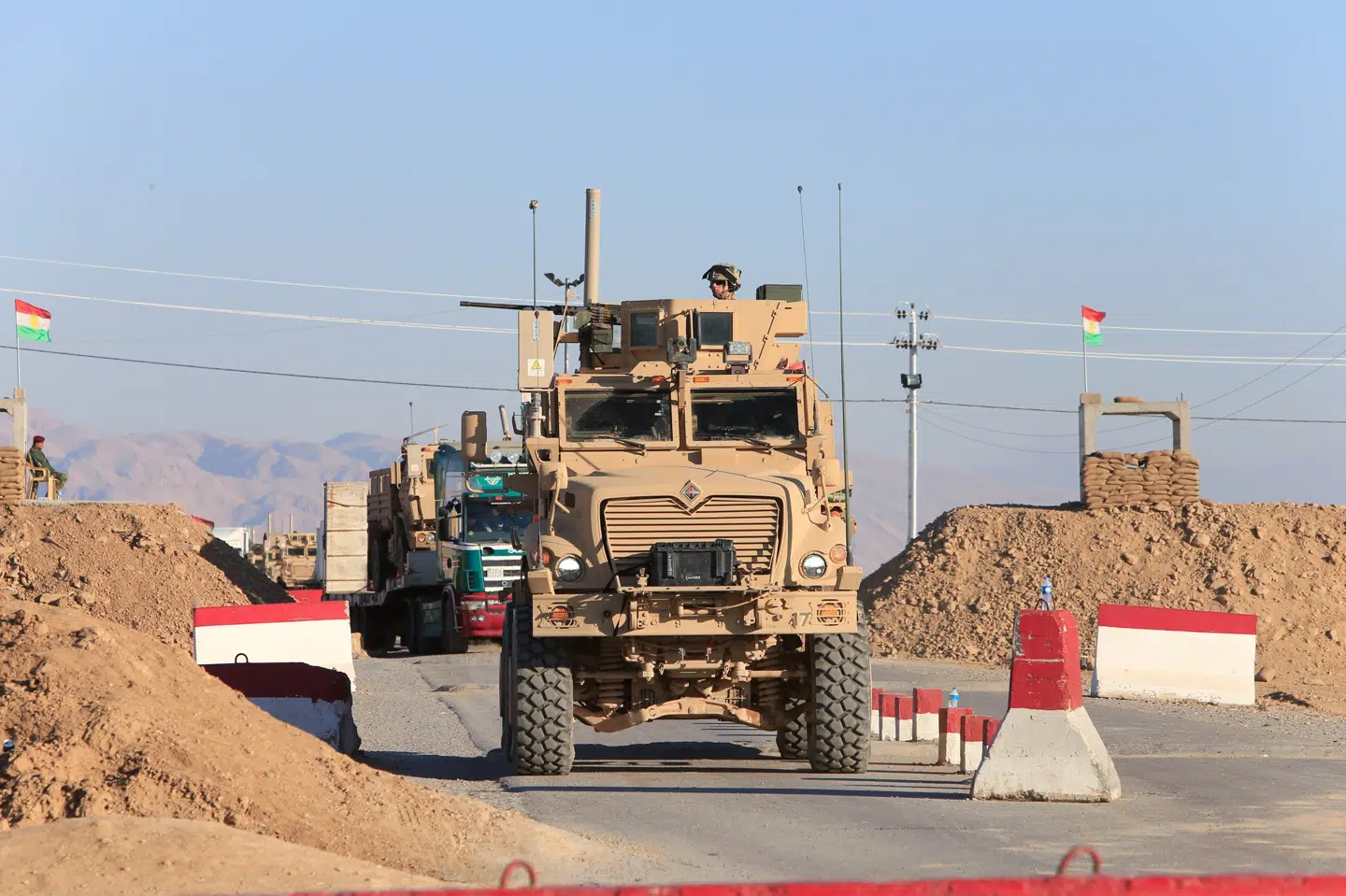 USA er gået i gang med at trække soldater ud af Irak, siger en irakisk regeringstalsmand. Reuters/Alaa Al-marjani