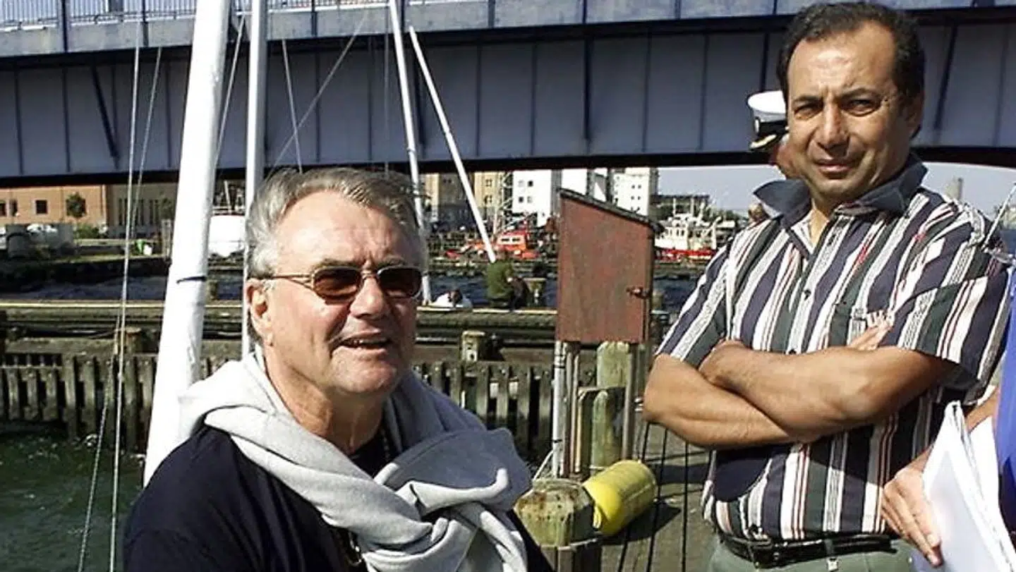 Prins Henrik og vennen Enan Galaly i 2008.