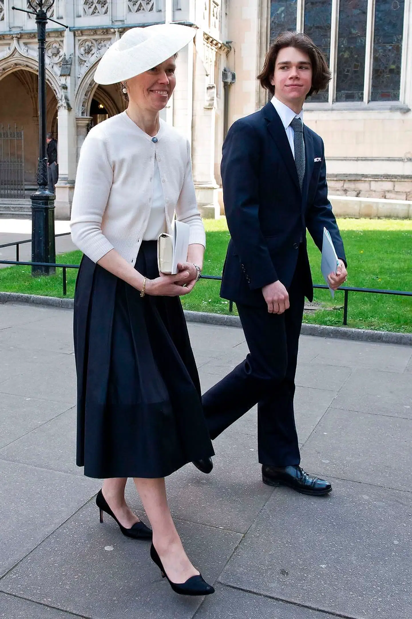 Sarah Chatto med sønnen Samuel.