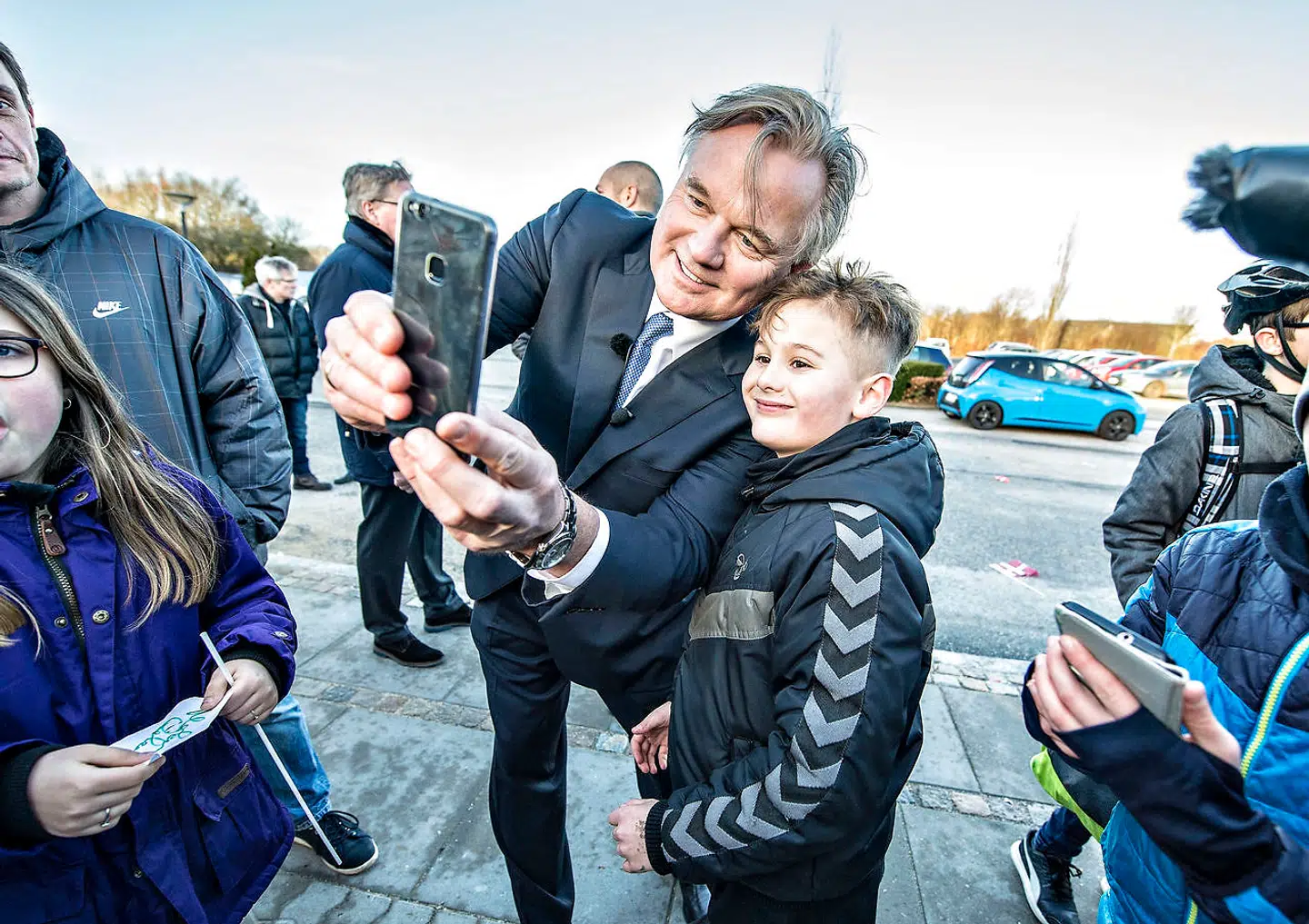 Formålet med at opkalde en vej efter Morten Andersen er at minde byens unge idrætsudøvere om den tidligere NFL-kickers rejse fra Struer til amerikansk fodbolds Hall of Fame. Foto: Henning Bagger