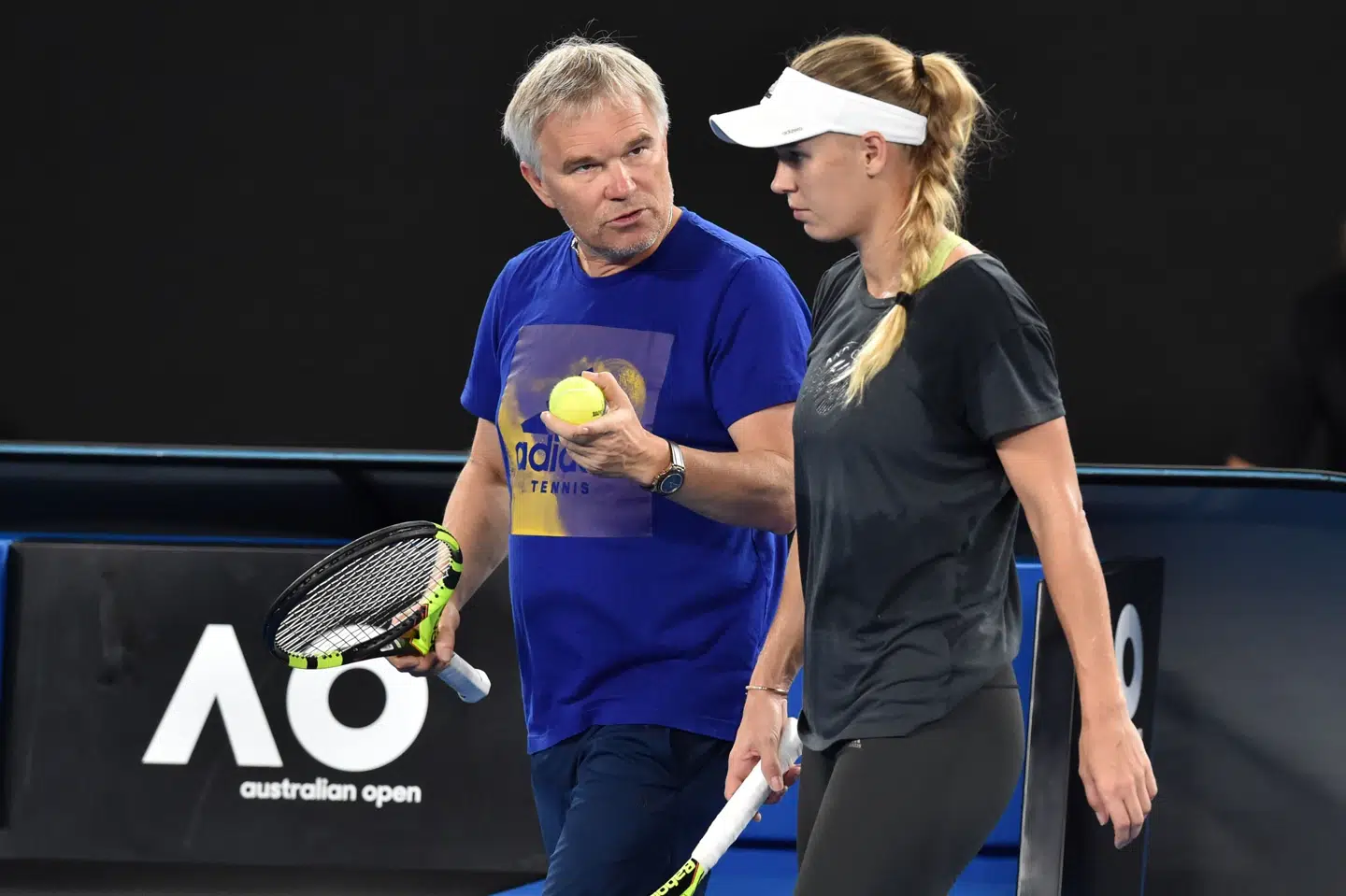 Piotr Wozniacki forbereder sig på lørdagens finale, der vil blive præget af nerver og adrenalin. Scanpix/Paul Crock/arkiv