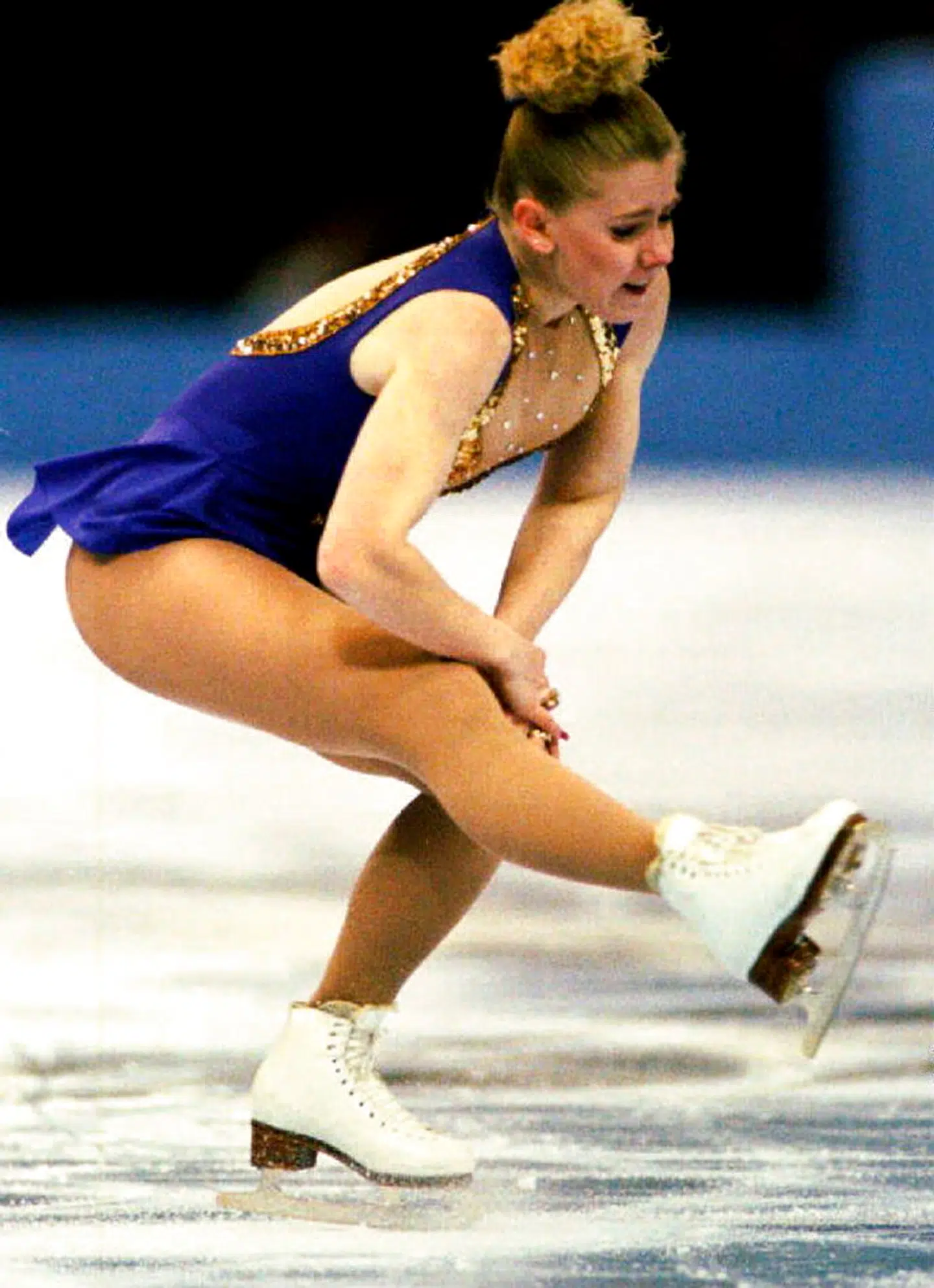 Tonya Harding under U.S. Figure Skating Championships, hvor hun vinder guld og dermed kvalificerer sig til Vinter-OL. En titel, som hun senere bliver frataget.