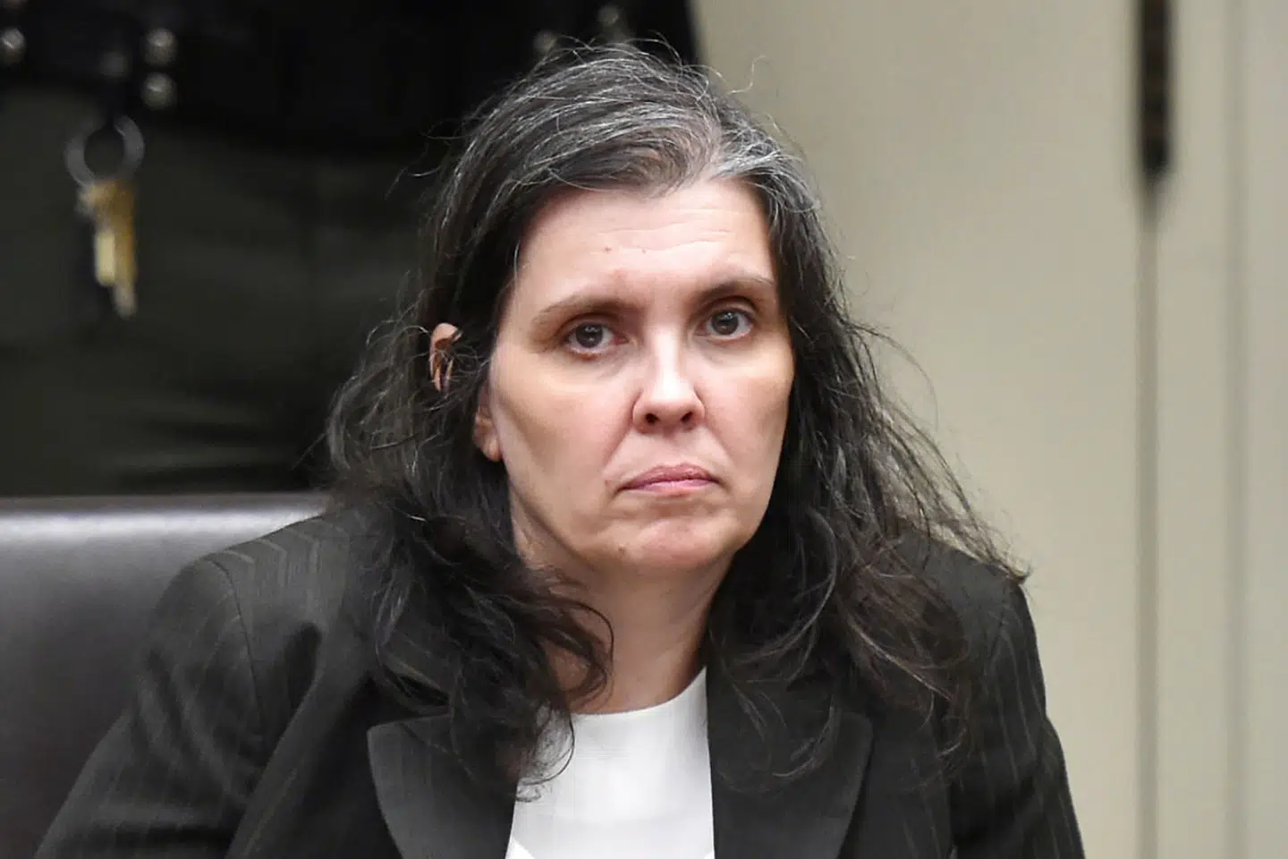 Louise Turpin under retsmødet i Riverside, Californien, 18. januar, da anklagerne mod hende og hendes mand blev læst op.