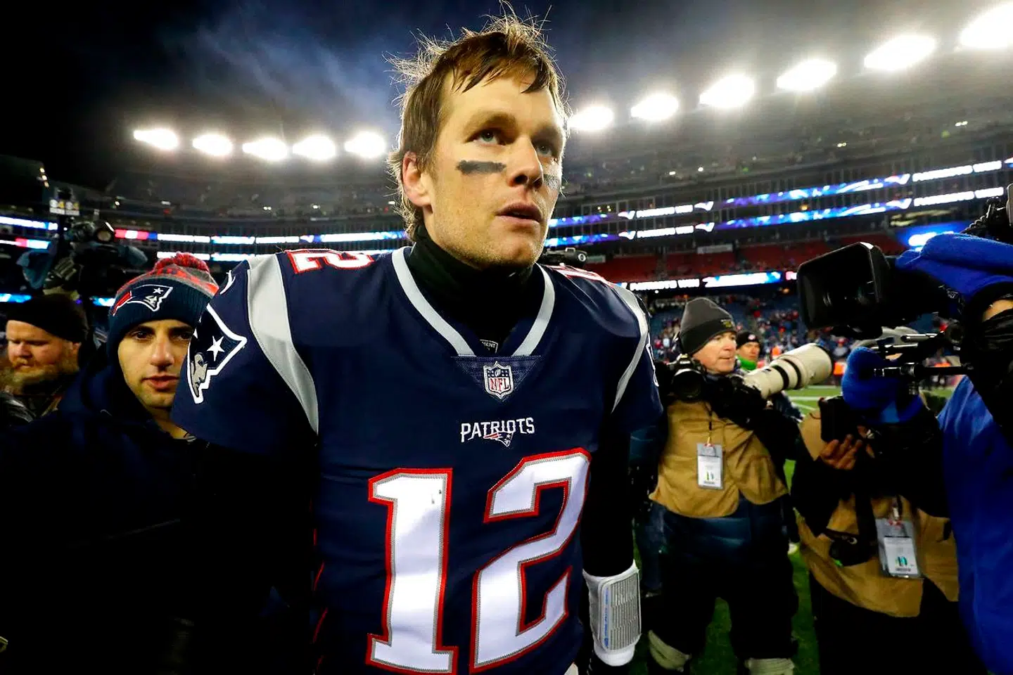Tom Brady har vundet lige så mange Super Bowl-sejre, som de andre tre quarterbacks i dette års konferencefinaler i NFL har spillet slutspilskampe. Med en sejr på søndag kan den 40-årige New England Patriots-quarterback fortsætte jagten på sin sjette Super Bowl-triumf. Foto: AFP