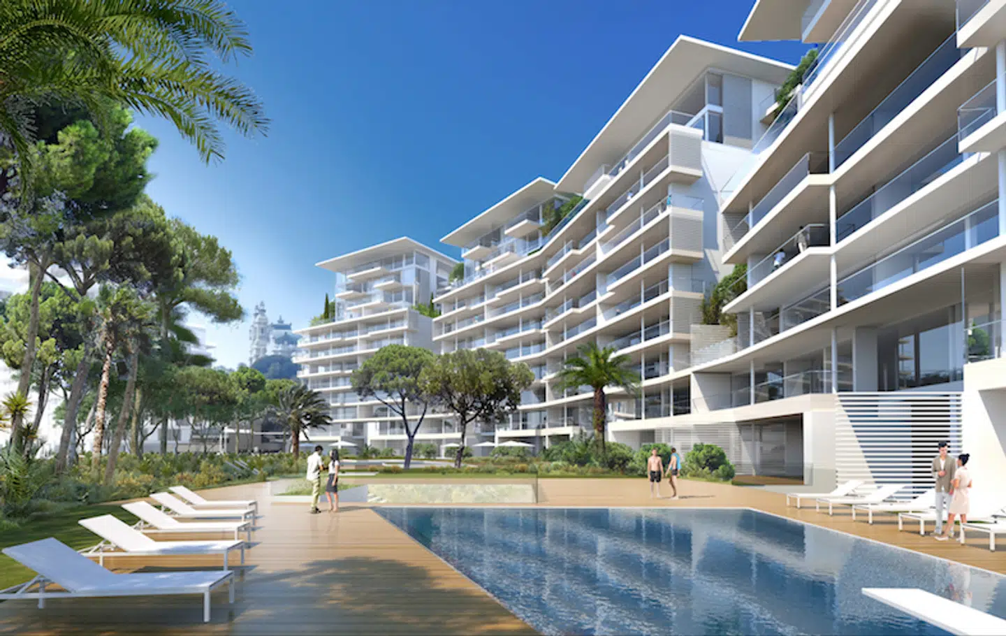 Der ventes at blive bygget adskillige lejlighedskomplekser i det nye område.