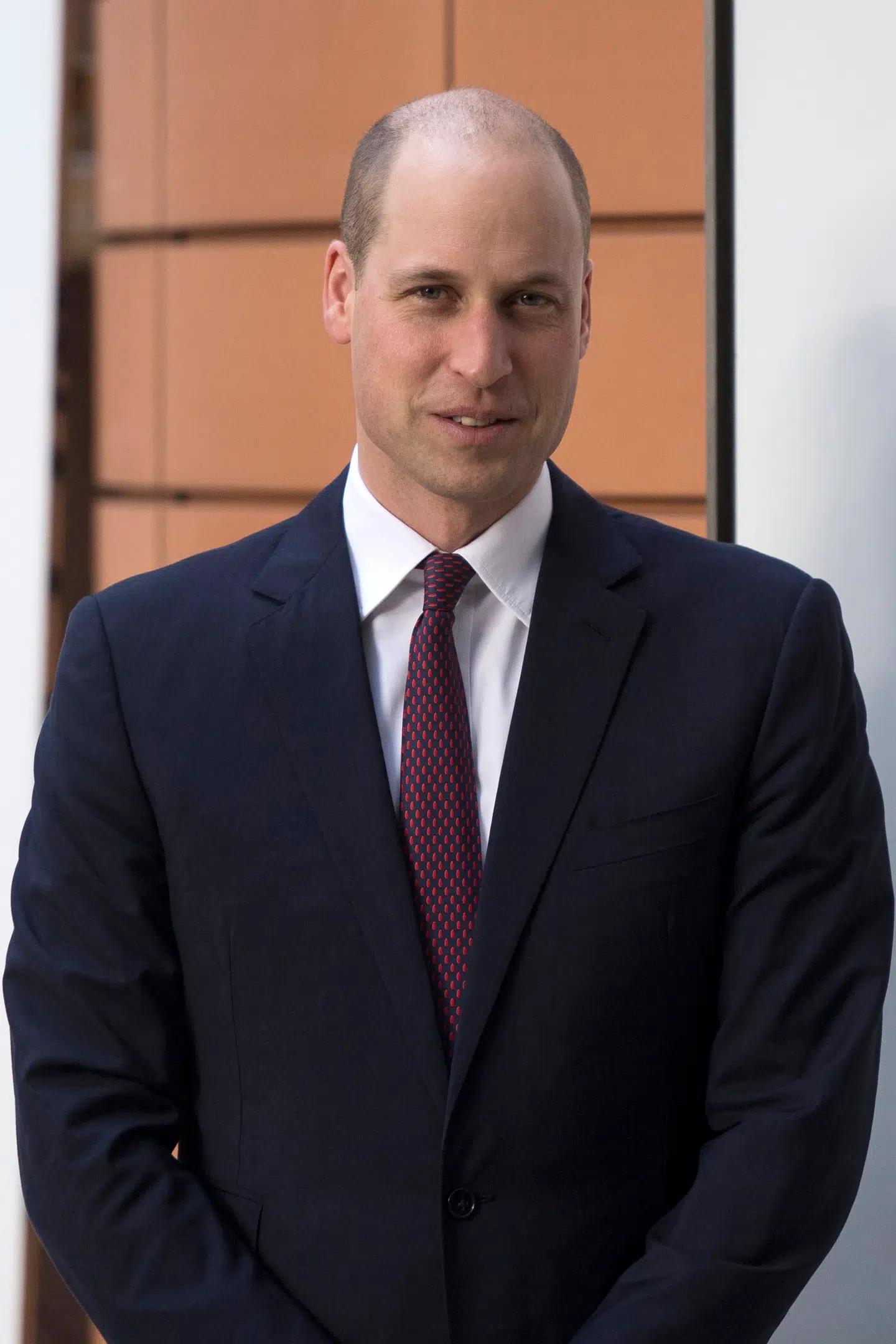 Her ses prins William med sit nye hår, som han fremviste torsdag.
