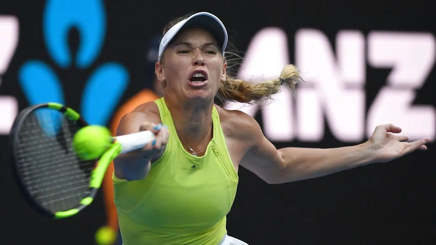 Caroline Wozniacki besejrede Mihaela Buzarnescu.