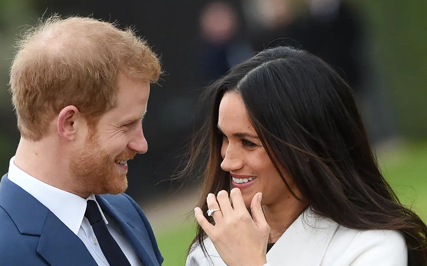 Prins Harry og Meghan Markle.