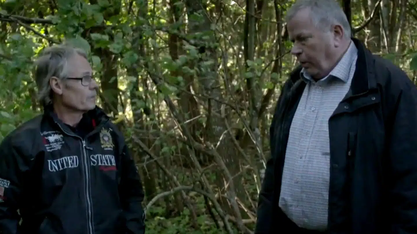 Tommy Pedersen (tv.) blev i 1989 idømt års fængsel for mord. Jens Damborg (th.) efterforskede sagen.