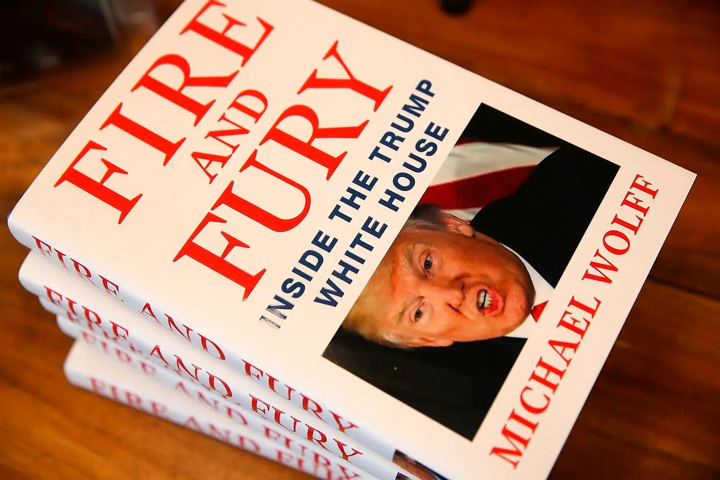 ‘Fire and Fury: Inside the Trump White House’ fylder 336 sider.