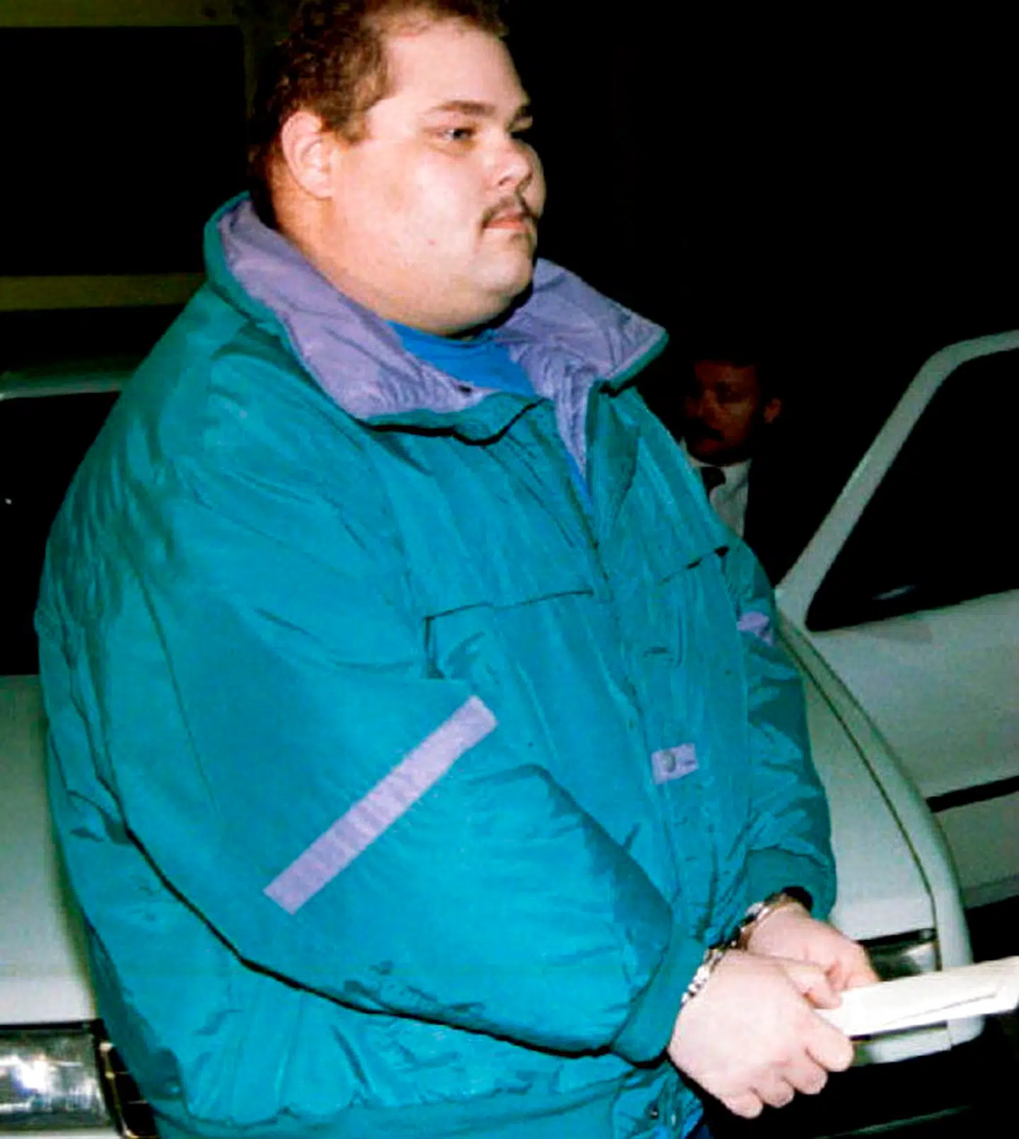 Shawn Eckardt, som var Tonya Hardings bodyguard, efter han er blevet anholdt for medvirken i overfaldet på kunstskøjteløberen Nancy Kerrigan.