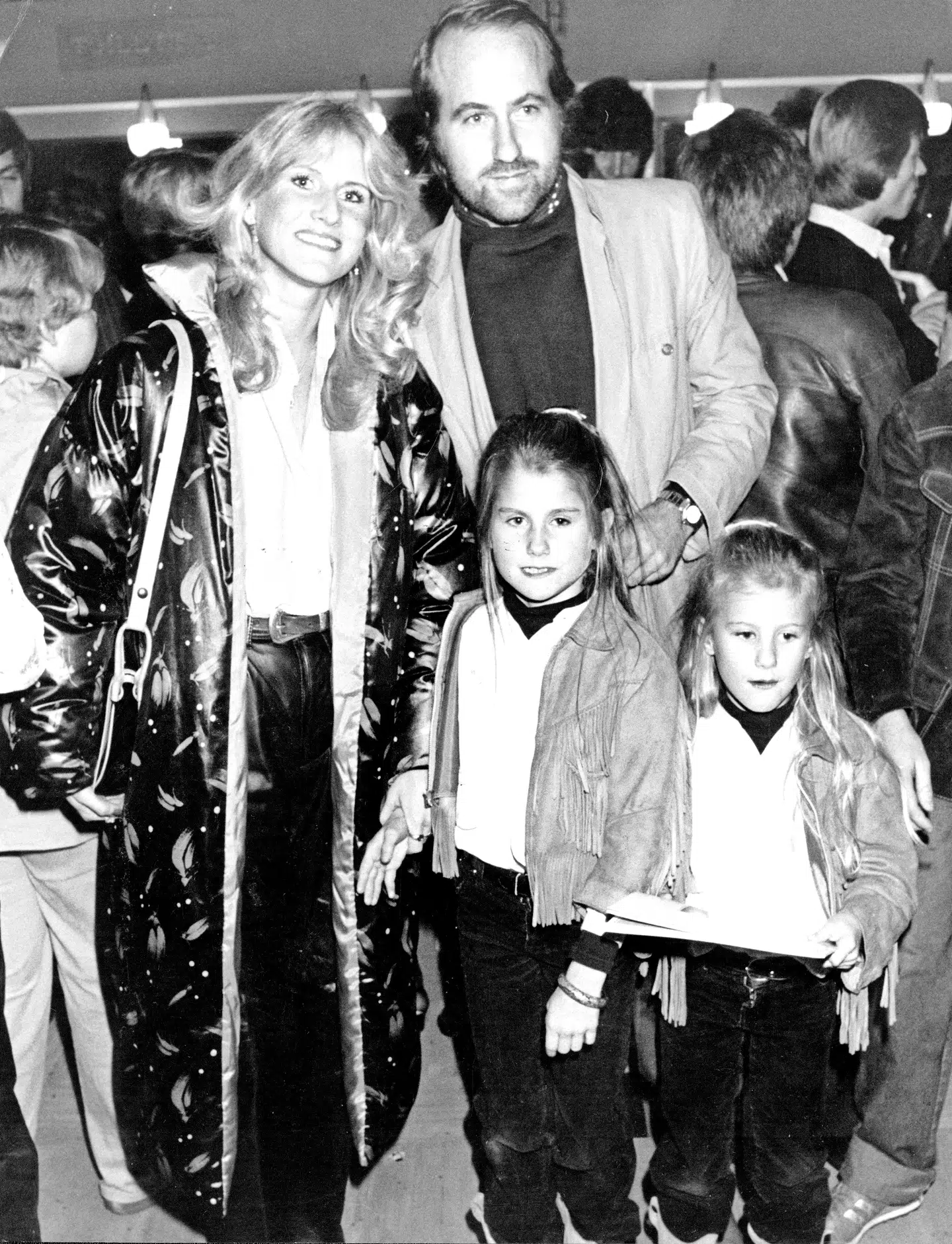 Hele familien Brandt til modemesse i København. Foto Claus Poulsen