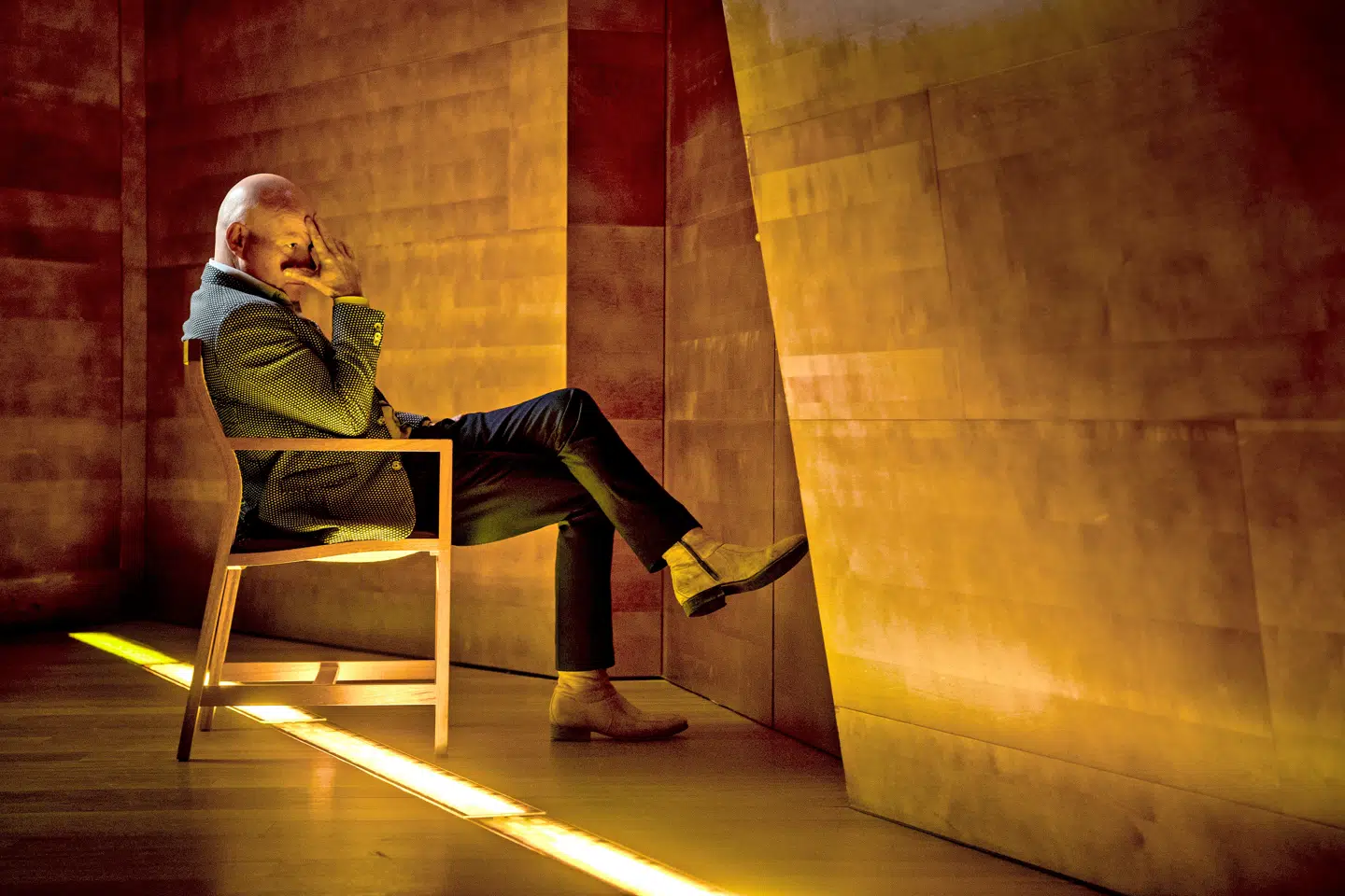 Thomas Blachman, jazzmusiker, komponist, producer og dommer i X Factor. Her er Thomas Blachman fotograferet i Koncerthuset i DR-Byen.