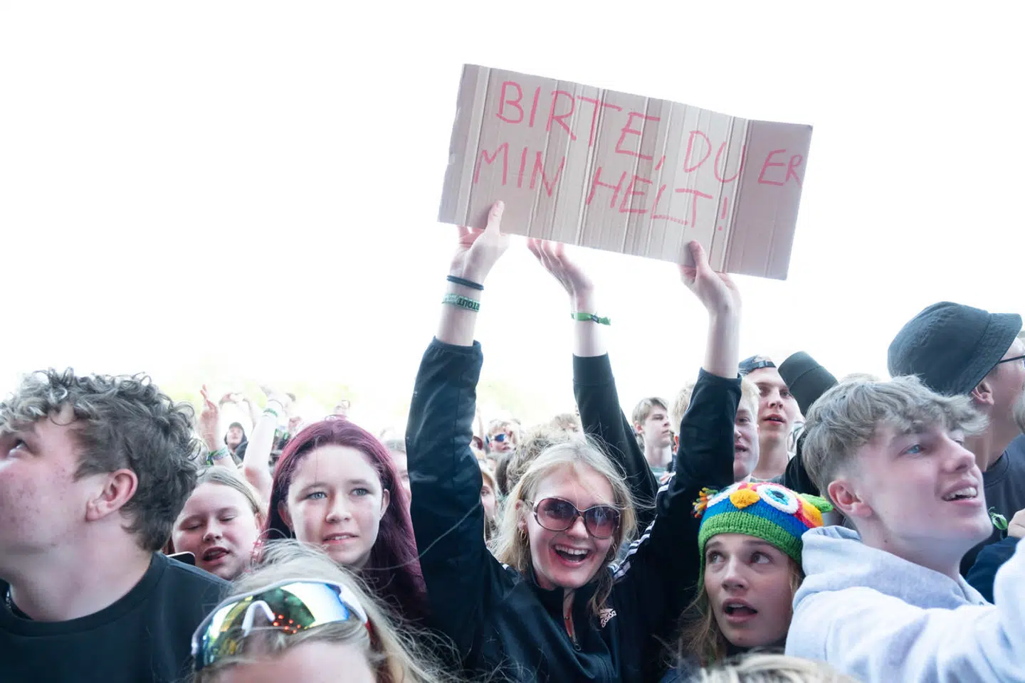 Birthe Kjær åbner Store Scene på Jelling Musikfestival, fredag 26. maj 2023. (Foto: Helle Arensbak/Ritzau Scanpix)