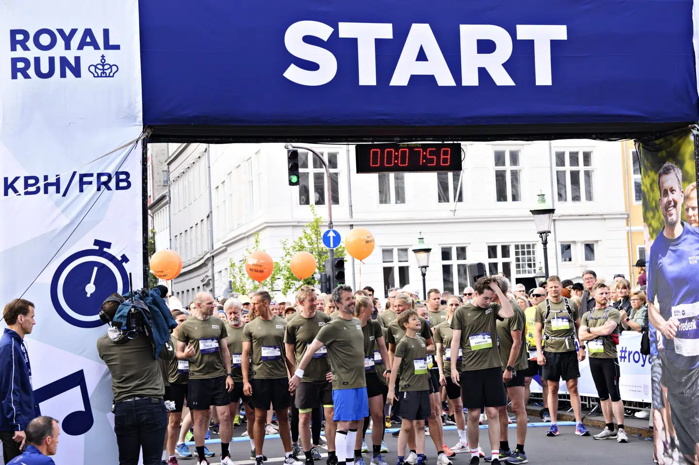 Det er femte gang, at kronprins Frederik agerer vært for Royal Run. Første løb blev afviklet i 2018 i anledning af kronprinsens 50 års fødselsdag. (Arkivfoto). Philip Davali/Ritzau Scanpix