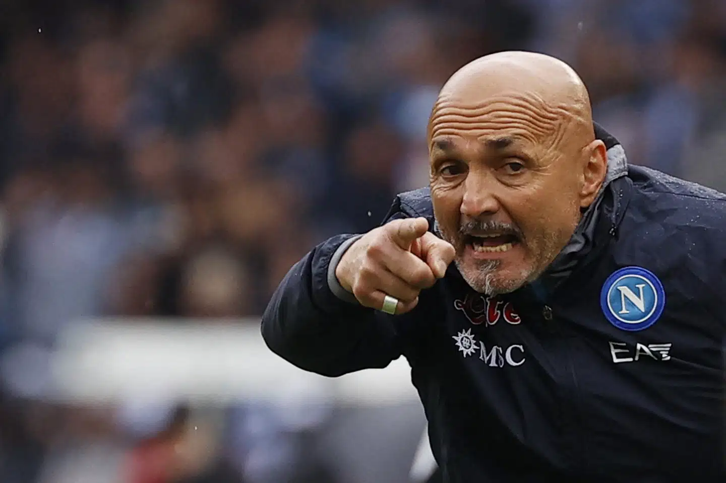 Luciano Spalletti har bedt om lov til at tage et sabbatår. Det har han fået lov til, og han stopper dermed et år før tid som træner i Napoli. Ciro De Luca/Reuters