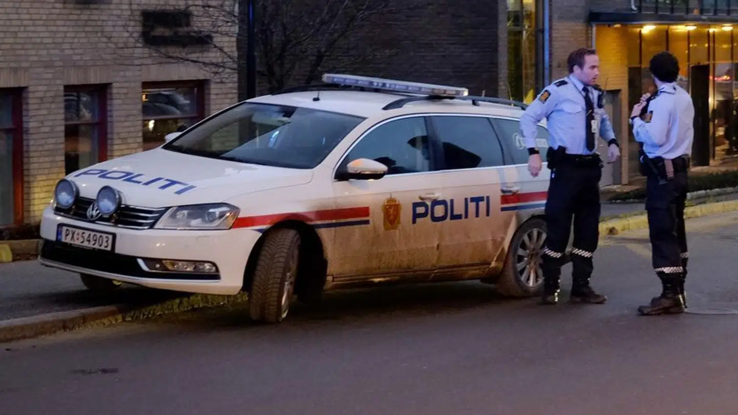 Arkivfoto af norsk politi