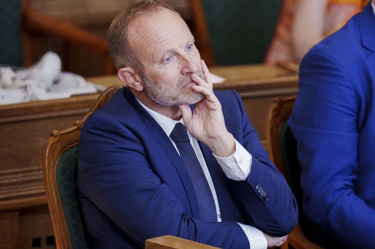 Radikales Martin Lidegaard (R) vil have borgeres rettigheder i forhold til klima og miljø skrevet ind i Grundloven. Han vil indkalde Folketingets partier til dialog, siger han under afslutningsdebatten i Folketinget. Liselotte Sabroe/Ritzau Scanpix