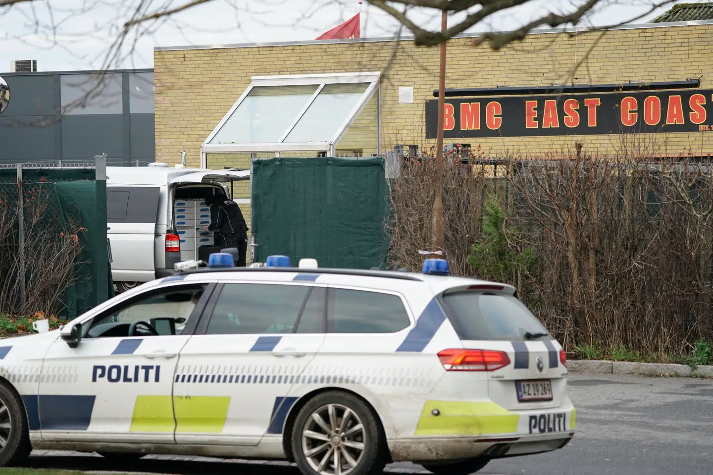 Bandidos har jævnligt besøg af politiet. Billedet er fra Hillerød. (Arkivfoto).