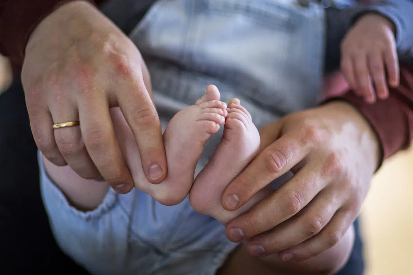 Erhvervslivet er begyndt at få øjnene op for fars dag, siger seniorforsker Caroline Nyvang. (Arkivfoto). Jens B''ttner/Ritzau Scanpix
