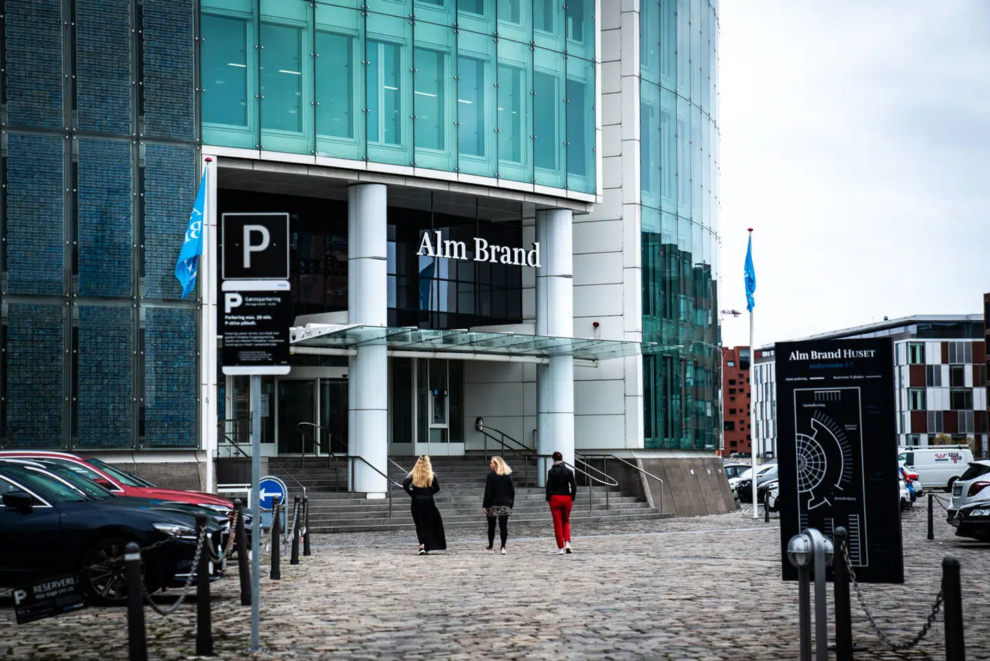 Alm. Brands hovedkvarter i Nordhavnen, København fotograferet torsdag den 1. oktober 2020. Sydbank køber Alm. Brand Bank for omkring 1, 8 milliarder kroner. (Foto: Emil Helms/Ritzau Scanpix)