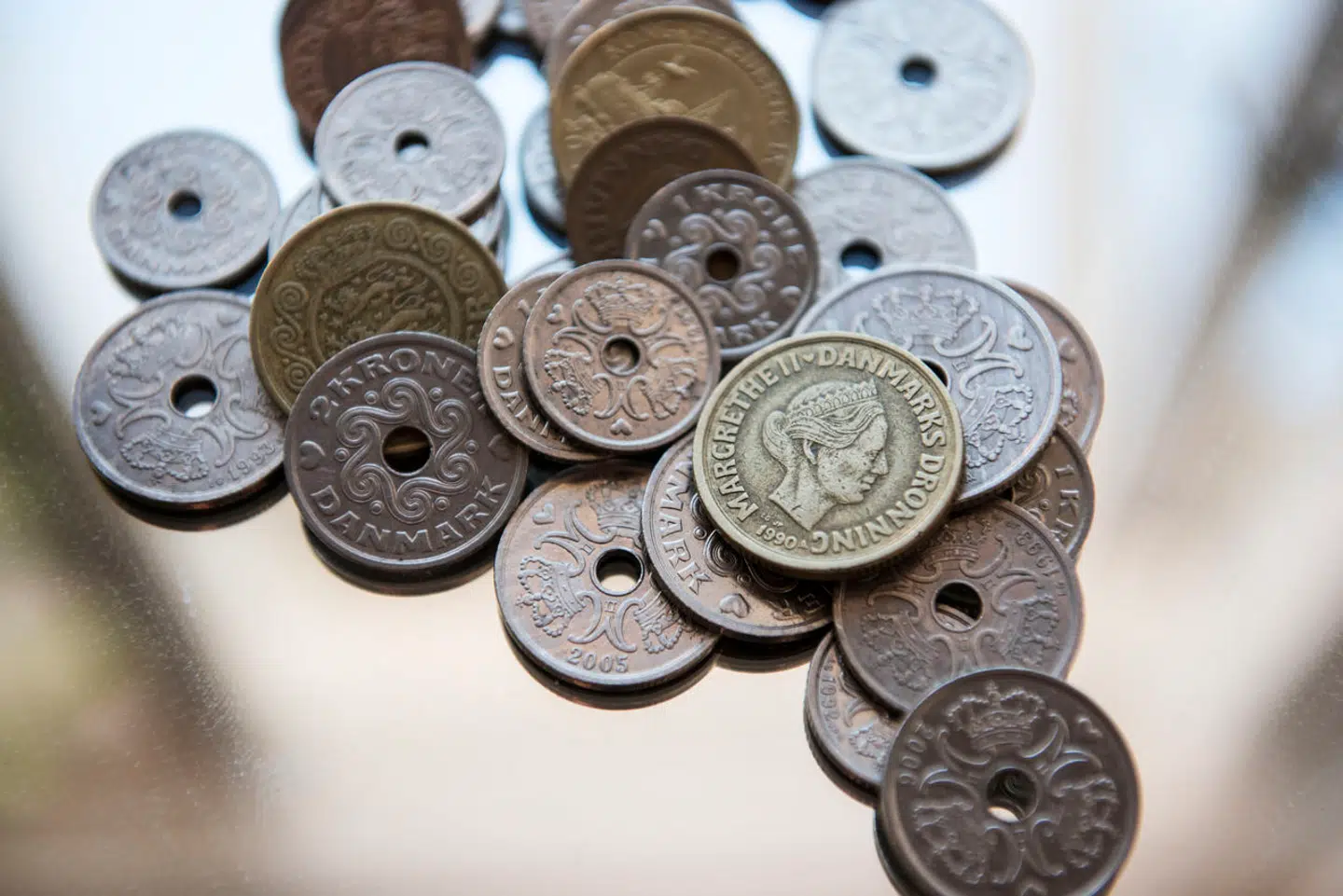 Penge fotograferet i København torsdag den 26. juli 2018.