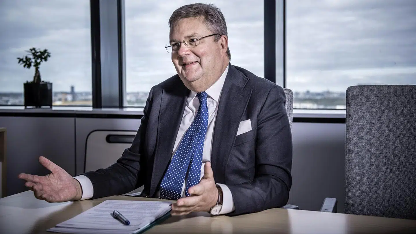 Her ses Anders Runevad i rollen som administrerende direktør for Vestas i 2016.