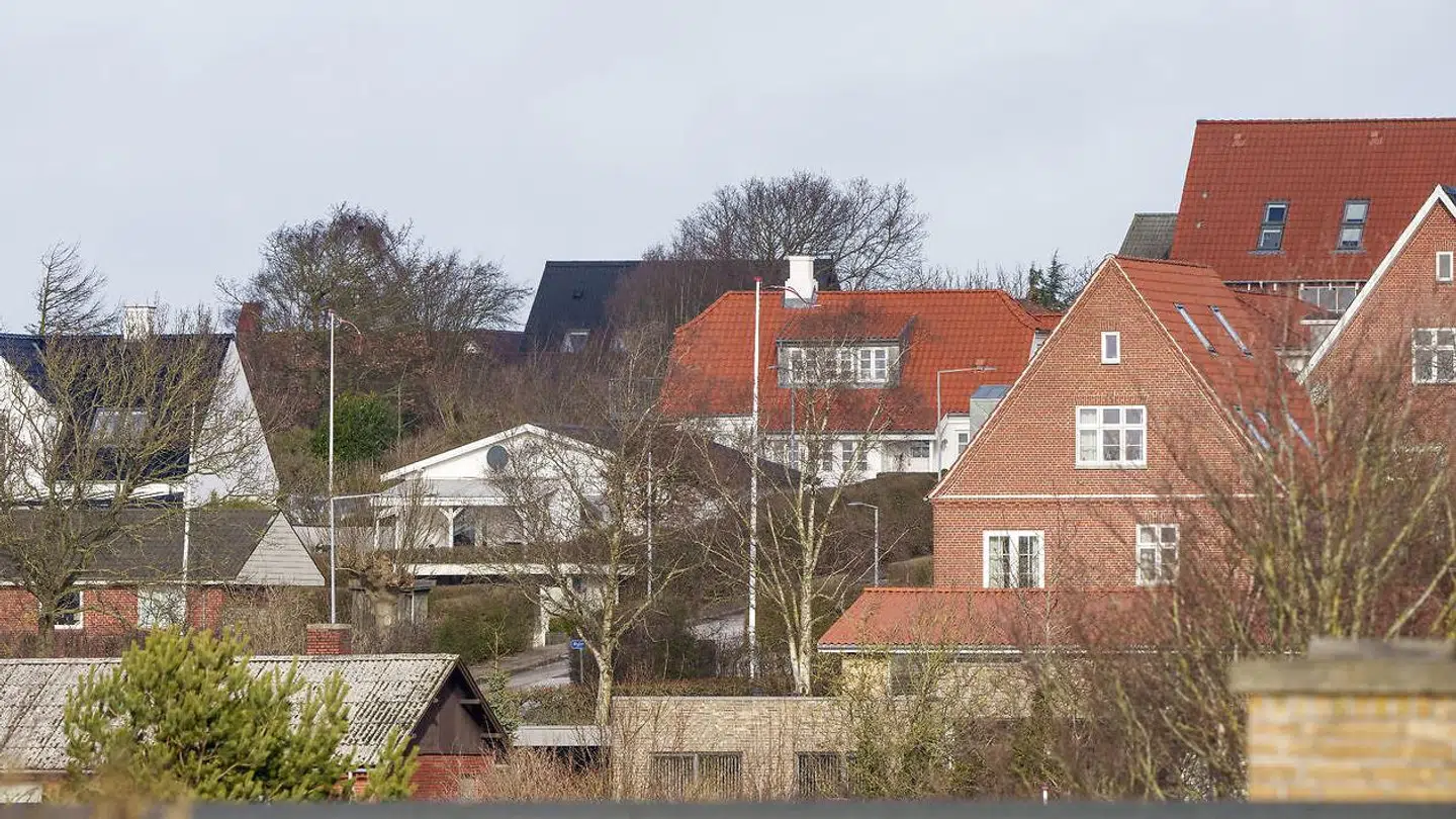 Boligområde i Aalborg, tirsdag den 8. februar 2022.