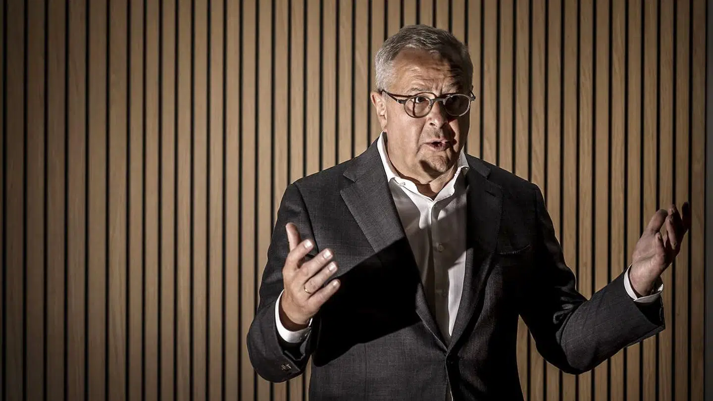 Søren Skou, topchefen for A.P Møller - Mærsk, er ifølge kommunikationseksperten en af dem, der har så mange gode resultater bag sig, at han kan tillade sig mere i sin optræden over for aktionærer og analytikere.