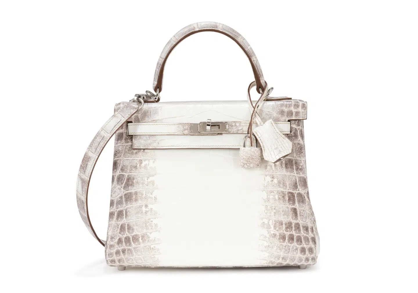 Tasken blev solgt for tre gange dens vurderingspris. Foto fra auktionshuset Sotheby's, hvor auktionen blev afholdt.