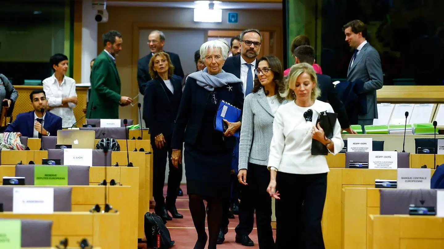 Her ses Christine Lagarde
