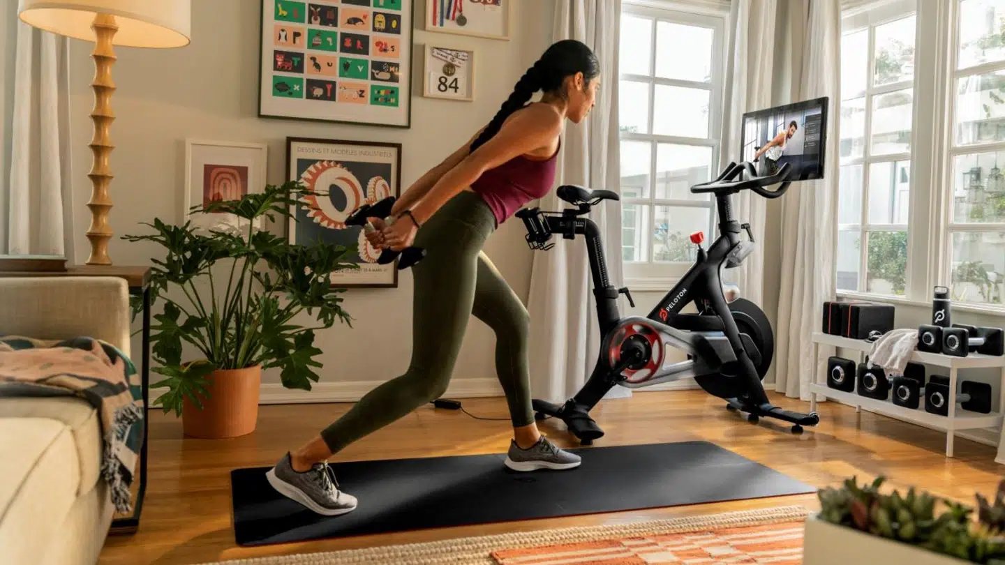 Fitness-aktien Peloton var en af de aktier, der blev sendt i vejret, da coronavirusen marcherede henover verden.