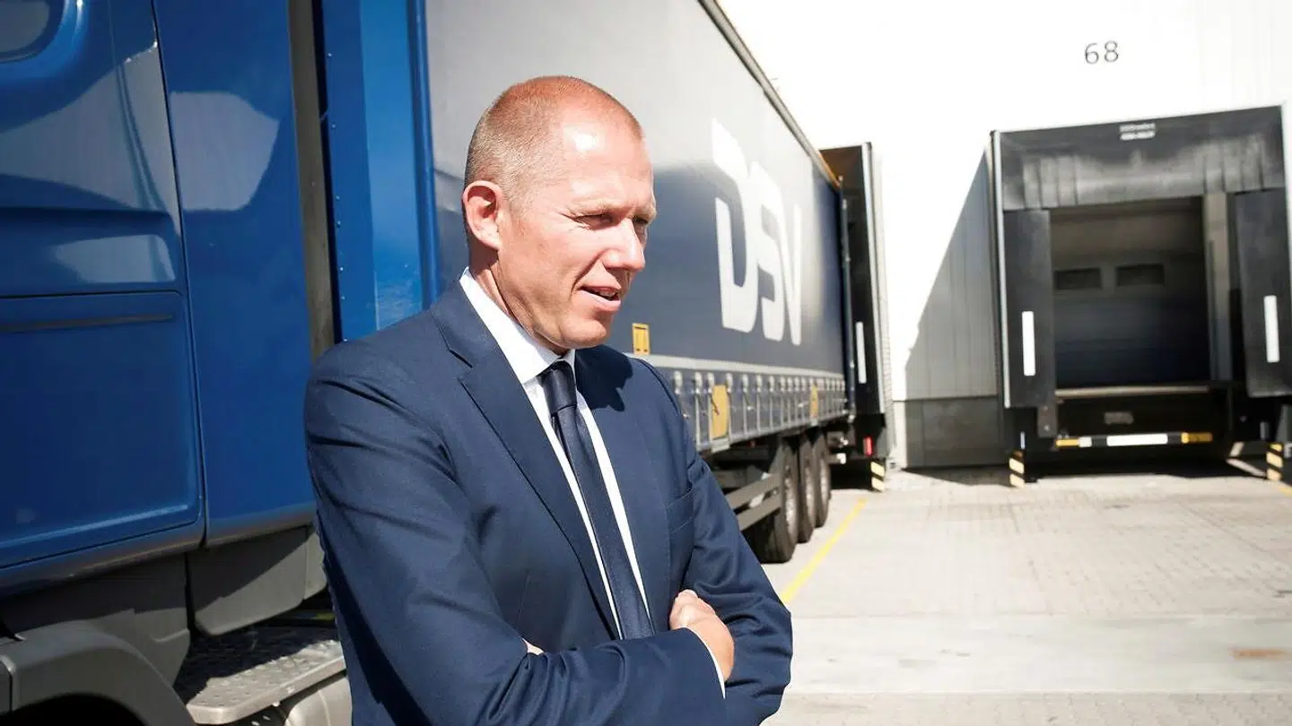 Her ses DSV-topchef Jens Bjørn Andersen
