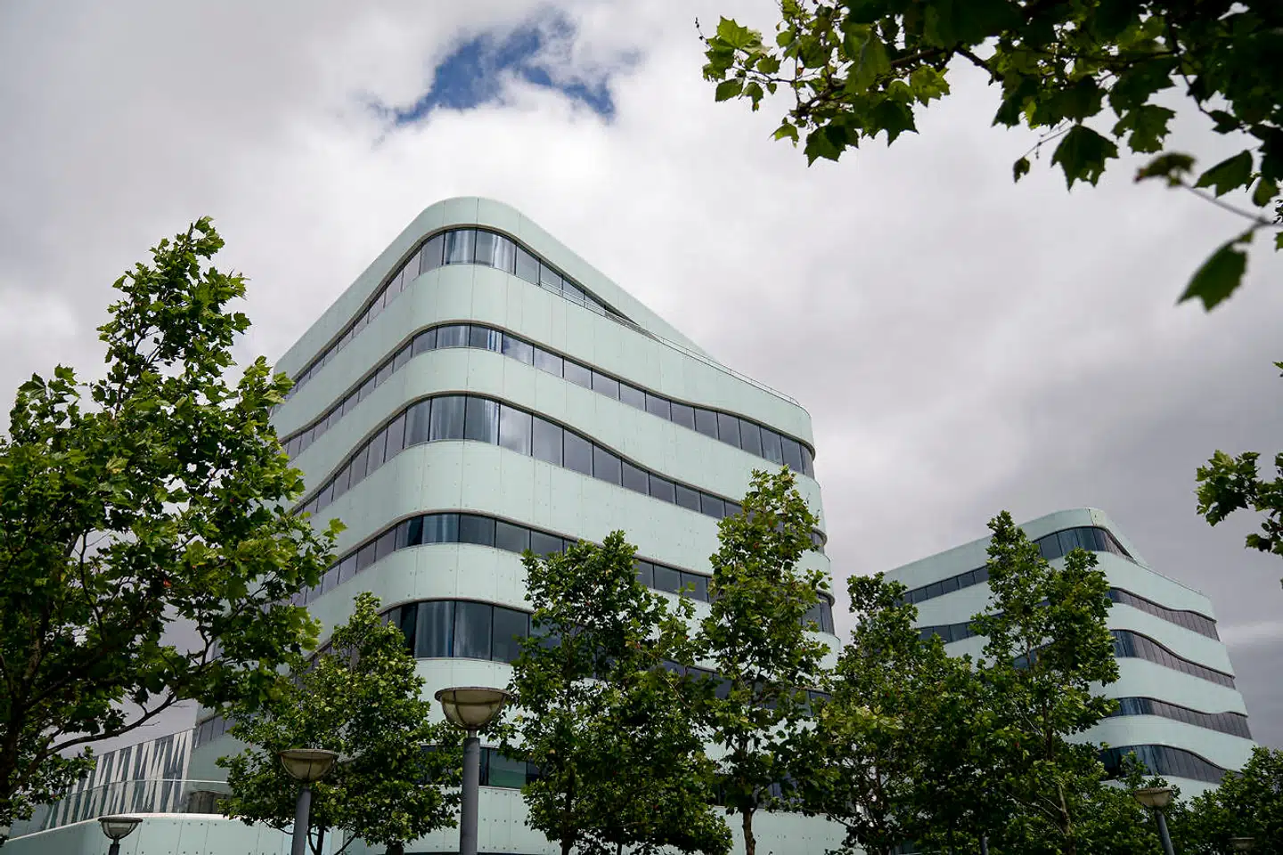 Bavarian Nordics hovedkontor i Hellerup. Selskabet har netop offentliggjort positive resultater af de første forsøg på mennesker med selskabets covid-19-vaccine.
