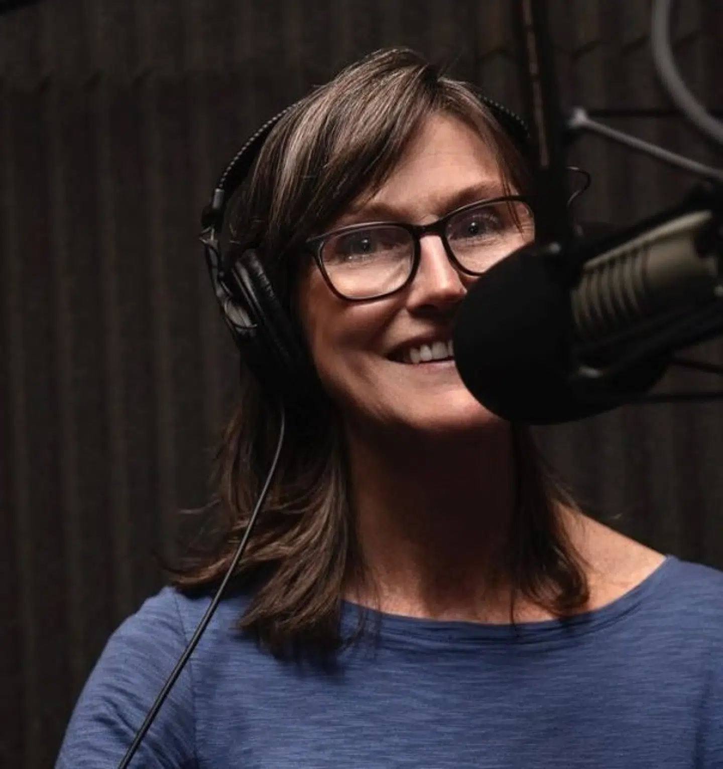 Her ses 65-årige Cathie Wood, der står i spidsen for kapitalforvalteren Ark Invest, der fokuserer på teknologi- og biotek-aktier.