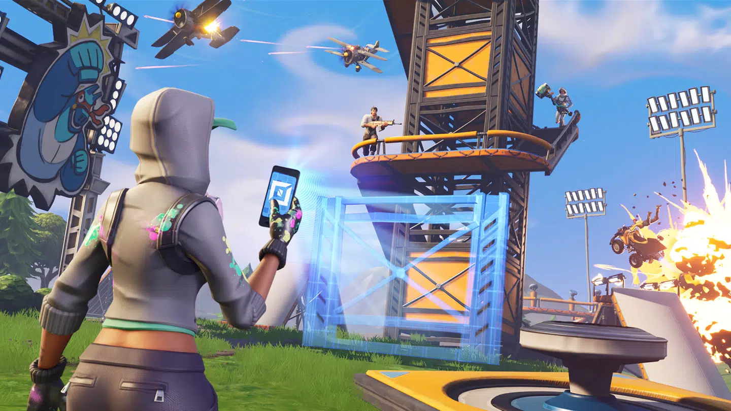 Den kinesiske spilmastodont Tencent ejer 40 procent af Epic Games, som står bag det populære spil Fortnite, som ses på billedet.