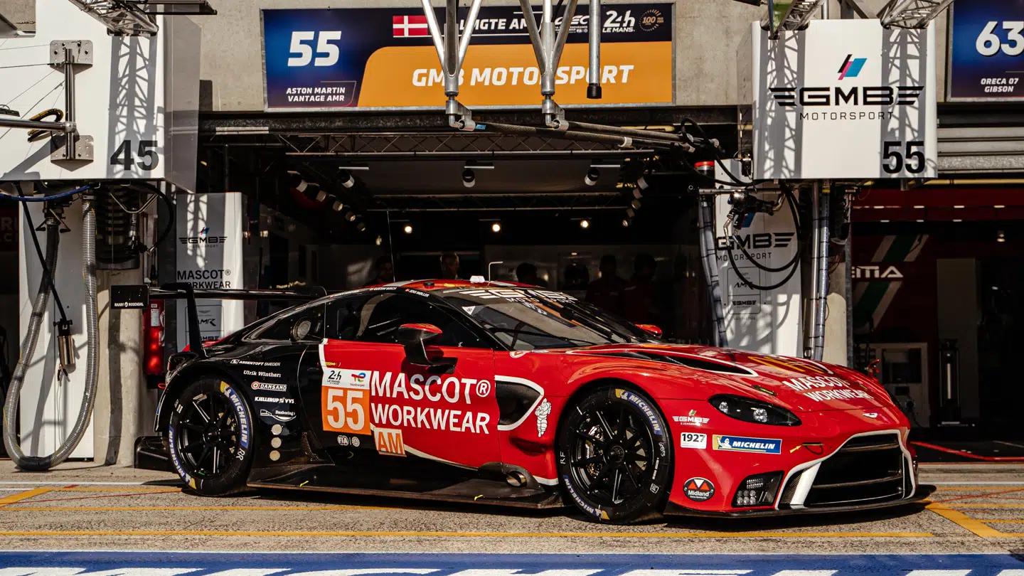 Sådan så danske GMB Motorsports Aston Martin ud på Le Mans 2023.